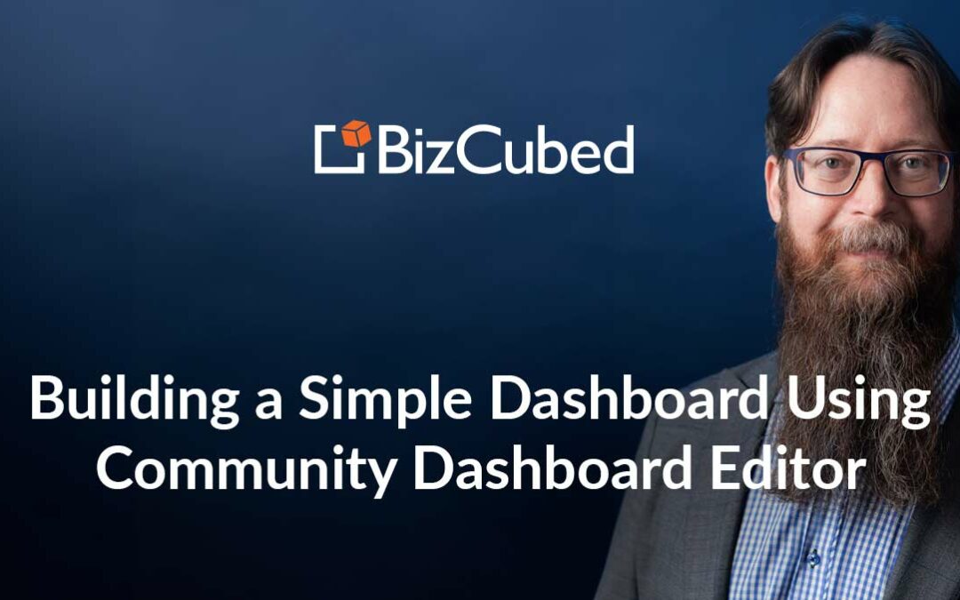 Video: Building a Simple Dashboard Using Community Dashboard Editor