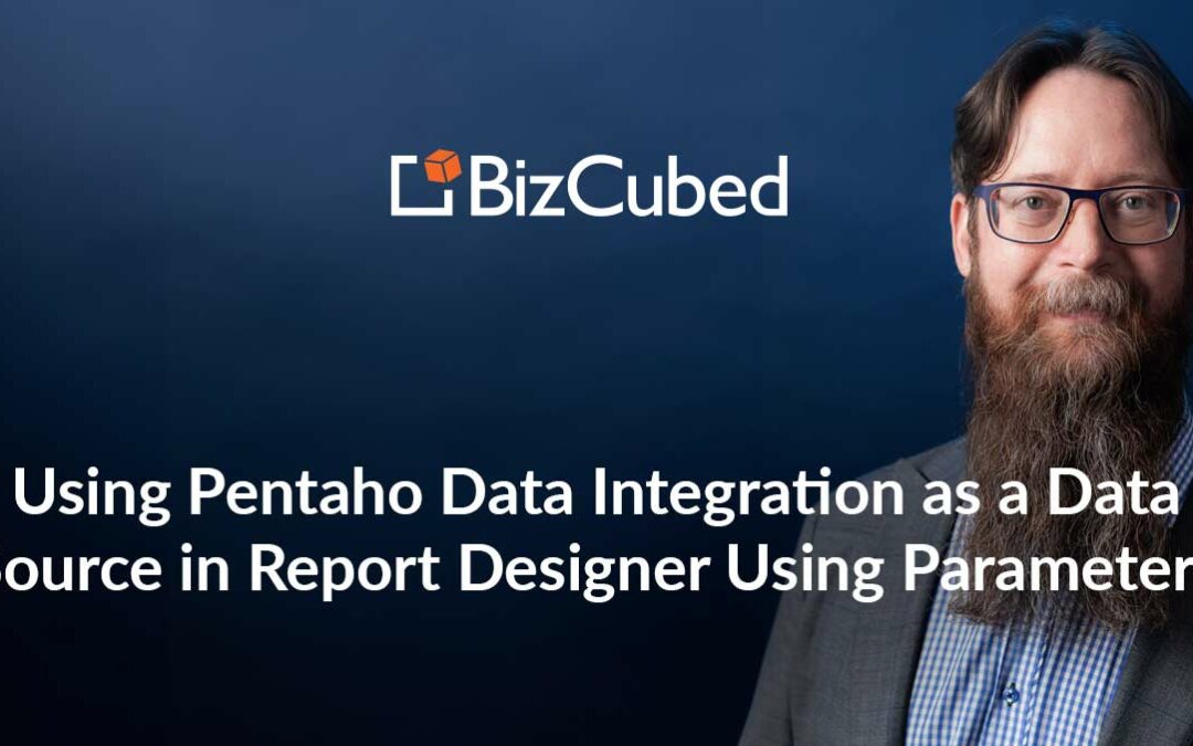 Video: Using Pentaho Data Integration as a Data Source in Report Designer Using Parameters