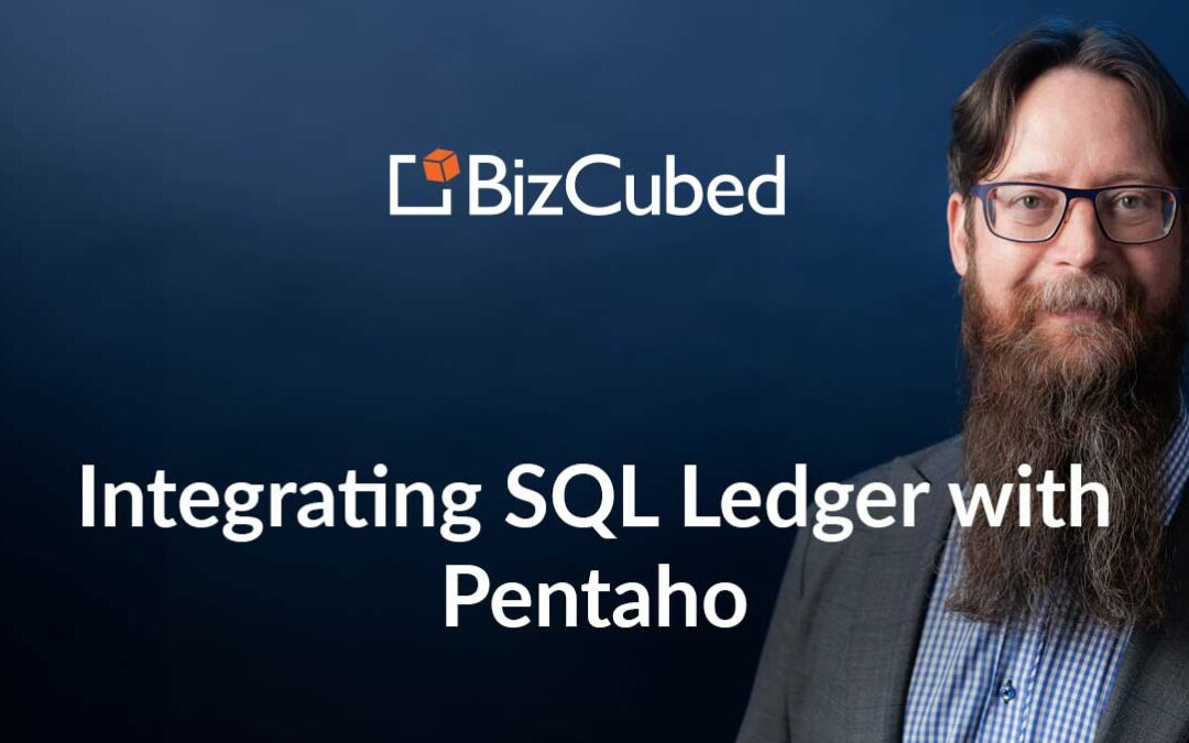 Video: Integrating SQL Ledger with Pentaho