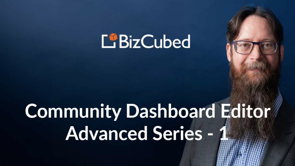Video: Community Dashboard Editor Advanced Series - 1