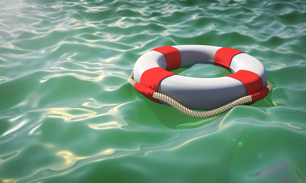 lifebuoy, swimming ring, save