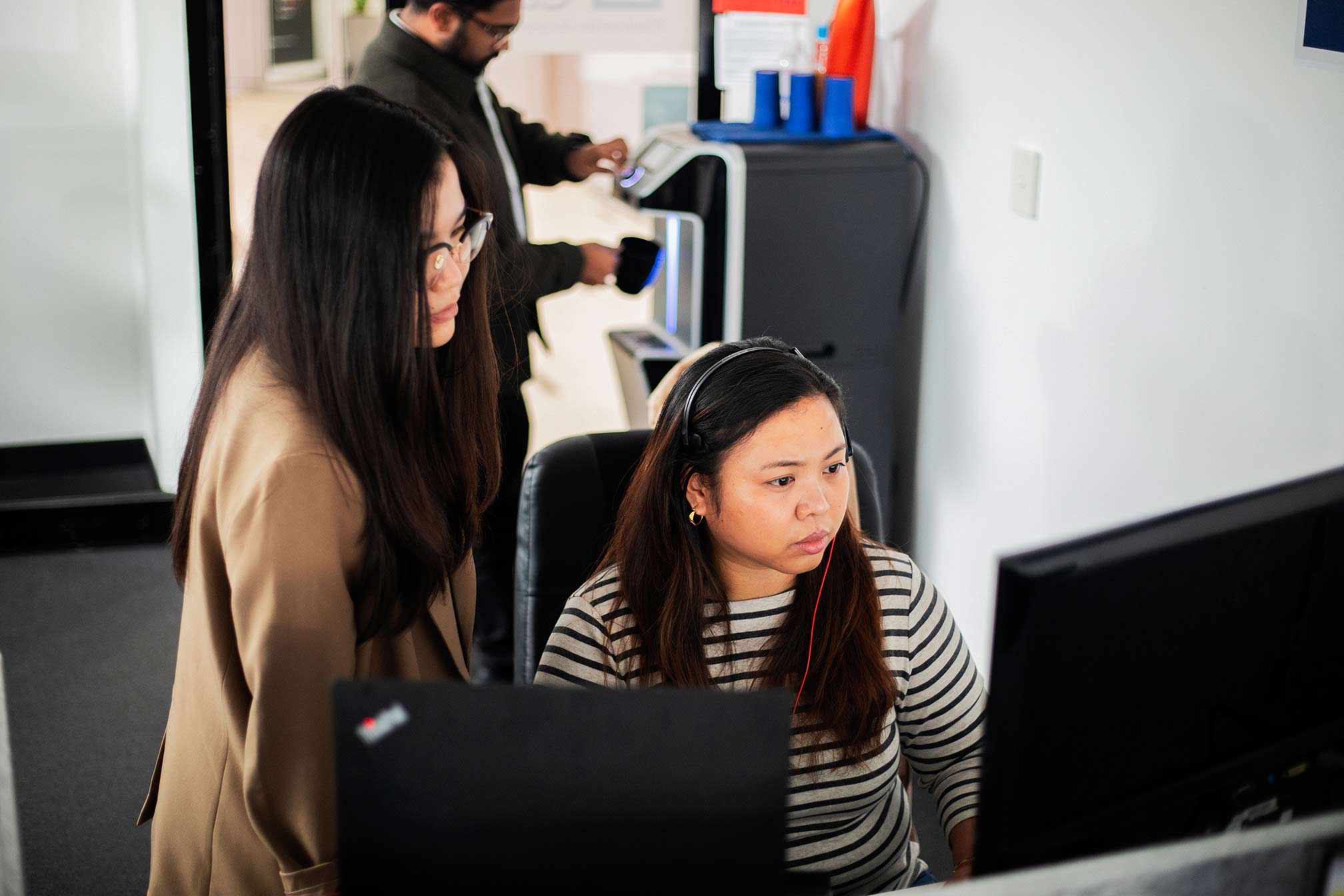 Image of female team members at BizCubed