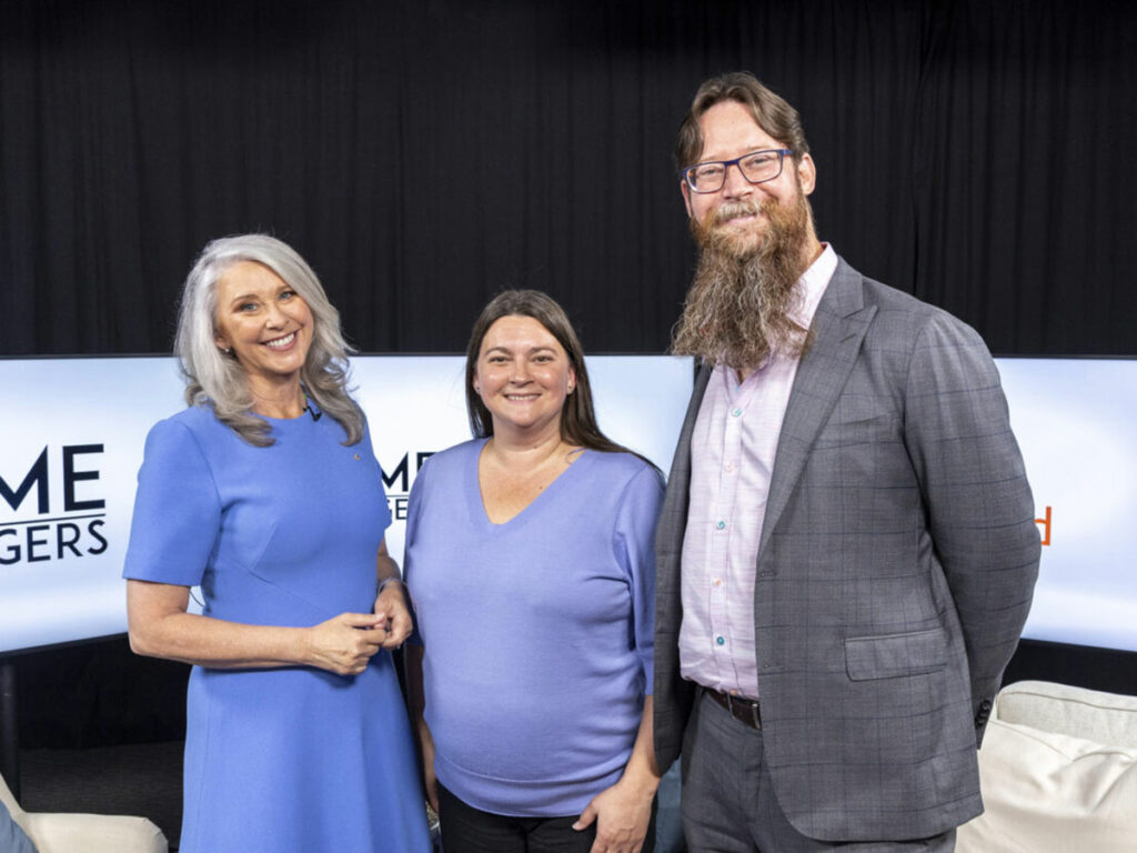 Game Changers host Tracey Spicer Interviews Rebecca and Zachary Zeus from BizCubed